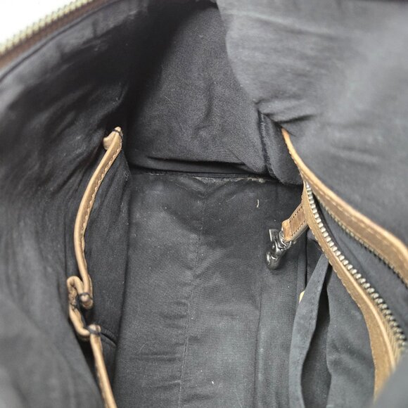 Rebecca Minkoff Distressed Woven Leather Satchel Women's Purse Shoulder Strap - Picture 7 of 12